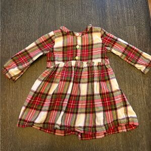 Hanna Andersson Red and Green Plaid Dress